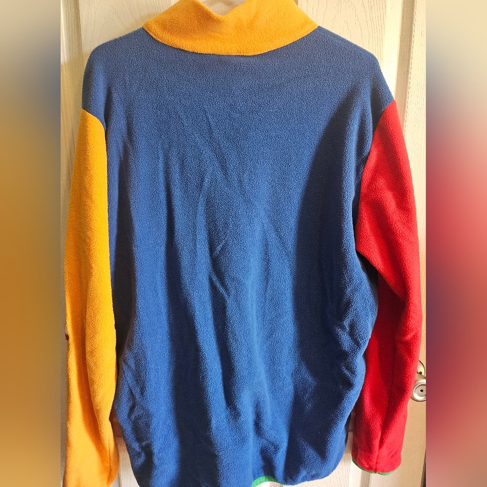 Super Mario Patchwork Quarter-Button Jacket - image 2